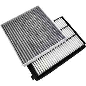 Air Filter Compatible with 21-24 Elantra 24-25 Kona 1.6L 2.0L Engine Cabin Air Filtration Cab AC Air Filtrate 28113-AA100 28113-AA670 SA50147 97133-N9100 97133-L0000 Engine Cabin Air Filters Kit