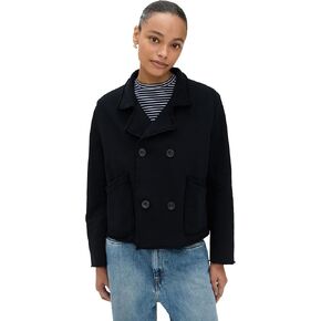 Frank & Eileen Women's Mini Belfast Crop Peacoat