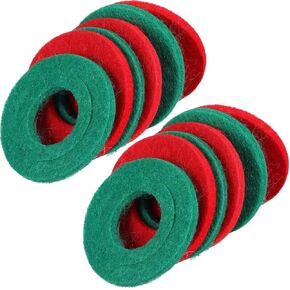 12 PCS Battery Terminal Anti Corrosion Washers Fiber, 6 Red & 6 Green Battery Terminal Protector