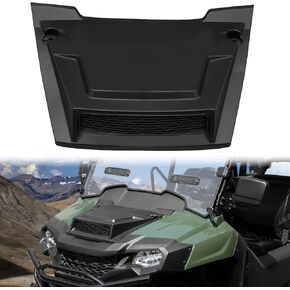 Haka Stage Sport Hood Scoop لـ H-Onda Pioneer 700 ملحقات 2p 4p 2014-2024 ، مغرفة توربو توربو مع فتحات الشواية لـ Pioneer 700-2 700-4 الملحقات 14-24 ، غطاء محرك بلاستيكي 1PC