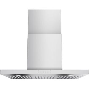 ONEEON 30" Range Hood - 900 CFM Stainless Steel Wall Mount Kitchen Exhaust with 4 Speed Fan, LED Lights, Push Button, Ultra-thin Body, Chimney Style Stove Vent Hood & Ducted Exhaust Vent in Kuwait