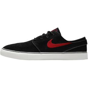 Nike SB Zoom Janoski OG+ Skate Shoes (FD6757-002 ، Black/Black/Summit White/University Red)