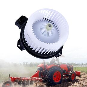 272700-0350 Blower Motor with Impeller-12V Compatible with Kubota M8540 M7060 M6060 M126 M5140 M9960 M7040 M135 M6040 M100 M5040 M9540 M8560，3C581-72150 3C581-72151