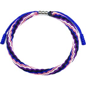 LAMIBEE Pride LGBTQAI+ Pride Love Wins Tibetan Wrist Wrap Bracelets, With LGBTQ Surfer String Rope Bracelet for Him and Her, Women Men, Support LGBTQ Community