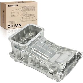 A-Premium Upper Engine Oil Pan Sump with Drain Plug Compatible with Dodge Charger 2014-2021, Challenger 2015-2020 & Chrysler 300 2014-2020, 3.6L, RWD Only, Replaces 68051599AA