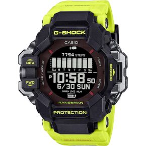 Casio RGR-H1000 Wristwatch ، G-Shock (منتج محلي حقيقي) ، لون محدود: Yellow/Rangeman GPR-H1000RY-1A9JR Master of G-Air Gravitymaster Master Master Japan New New