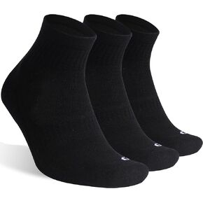 Merino Wool Ankle Socks for Men Women - Moisture-Wicking, Breathable, Arch Support, Padded Workout Year-Round Wear