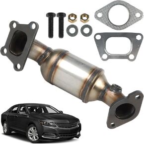 Catalytic Converter Front Left Compatible with Chevrolet Impala 2014-2019 3.6L & Cadillac XTS 2013-2016 3.6L Direct-Fit FCE048 674-048