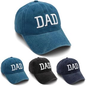 Dad Hats for Men- Fathers Day Birthday Gifts for Dad Husband Papa Him from Daughter Son Wife- Only Dad Baseball Cap