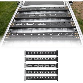 Modular Factory Roof Rail Cross Bar Supports for Lexus GX 470 | Designed to Support Weight of Roof Top Tents and Additional Adventure Cargo | Resistant to Weather and UV Damage | Made in The USA