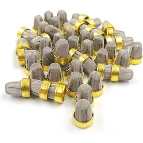 HiSport Stainless Steel Fuel Injector Filter Basket Pack of 50,IC619SS Compatible with Aisan fuel injector Universal Repair Set CF165S