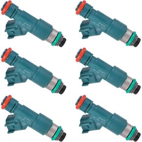 307775010 Performance 3.2L Fuel Injectors,Compatible with/Volvo S80 V70 XC60 XC70 XC90 2007 2008 2009 2010 2011 2012 2013 2014 2015 |Engine#B 6324 S2/4/5 3.2 L6| |4 Holes| |Set of 6|