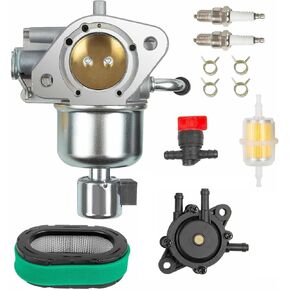 16-853-19S Carburetor Carb متوافق مع Kohler KT725 KT730 KT735 KT740 KT745 7000 Series Engine مع مضخة الوقود يحل محل 32-853-67-S ، 32-853-63S