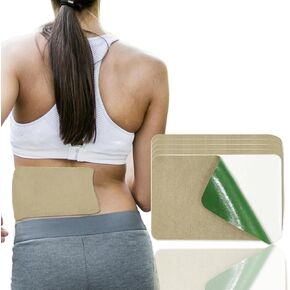 Heat Relief Patch 2025 – Premium Herbal Warming Plaster Patches for Wrist with Stay-in-Place Sleeves | 3" x 5" | Natural Heating for Targeted Muscle & Joint Relief, Day & Night Use (20ct)