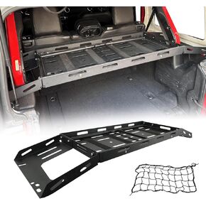 Sunpie Cargo Rack سلة شحن جذع خلفية متوافقة مع Wrangler 2007-2024 JKU JLU THARD-TOP RACK TARTHENT مع إكسسوارات JK JL 4 أبواب