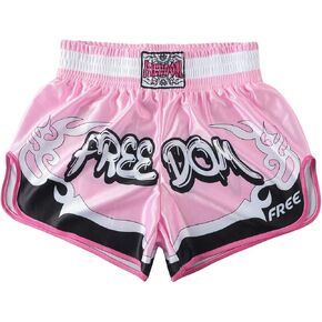 Floerns Men's Cheetah Print Gym Track Shorts Elastic Waist Street Boxing Shorts