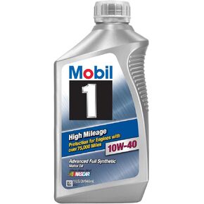 Mobil 1 103536 10W -40 High Ailege Motor Oil - 1 Quart (حزمة 6)