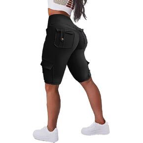 طماق راكب الدراجة النارية Flamingals Capris للنساء عالي الخصر البضائع الرياضية Capris بعقب رفع التمرينات اليوغا طماق