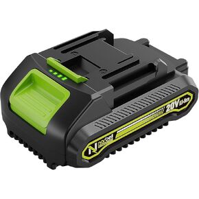 Battery 20V 4.0Ah, Replacement Lithium-ion Battery Cordless Leaf Blower, Lithium Ion Battery Replacement for Makita 18V Battery Compatible with Makita 18v Tools, Long Life Battery Work