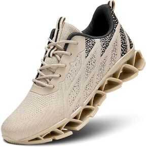 أحذية الجري للرجال Blade Fashion Sneakers شبكة تنفس غير قابلة للانزلاق الرياضة الرياضية المدرب غير الرسمي أحذية المشي الرياضية