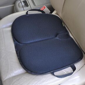 Skwoosh Auto Car Gel Seat Cushion - Orthopedic Ergonomic | Best for Drivers and Passengers for Long durations |Convenient, Handles, Washable, Sitting Relief Patented Gel