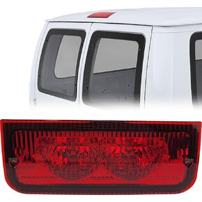 ‎923-290 Third Brake Light fit for 1992-2022 Ford E150 E250 E350 E450 E550 3rd Brake Light Assembly 1993 1994 1995 1996 1997 1998 1999 2000 2001 2002 2003 Econoline High Mount Stop Brake Light Lamp