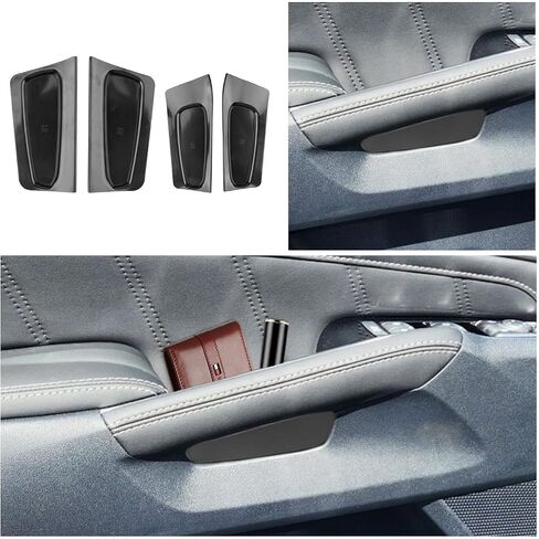 Ruiya 2025 Sorento Door Storage Box,for 2021-2025 Kia Sorento Accessories Door Organizer Tray Compatible with 2021 2022 2023 2024 2025 Kia Sorento LX/S/EX/SX/SX Prestige (4 Packs) in Saudi Arabia