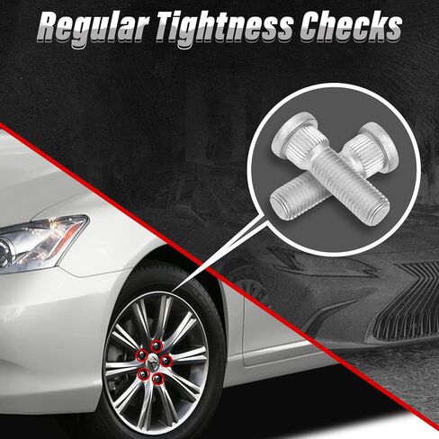 610-266 24Pcs M12-1.5 Wheel Stud Compatible with Chevrolet Geo Lexus Pontiac Scion Toyota in Saudi Arabia