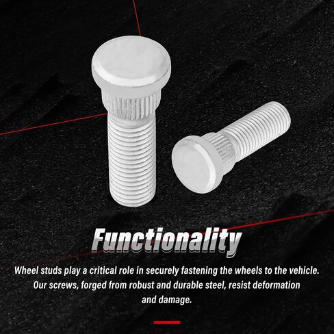 610-266 24Pcs M12-1.5 Wheel Stud Compatible with Chevrolet Geo Lexus Pontiac Scion Toyota in Saudi Arabia