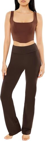 Forever 21 Women's Flare Mid-Rise Leggings in Saudi Arabia