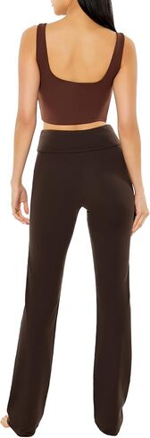 Forever 21 Women's Flare Mid-Rise Leggings in Saudi Arabia