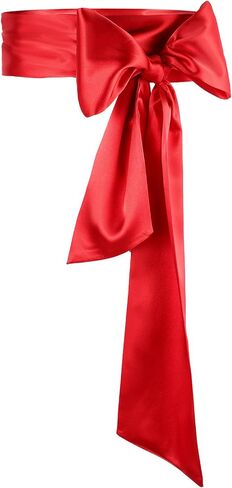Molain Wedding Satin Sash Belt Women Dress Sash Bridal Belt Waist Belts for Party Special Occasion 3.7'' Wide Double Side in Saudi Arabia