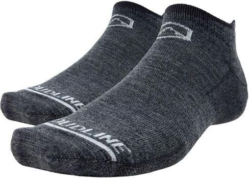 CloudLine Merino Wool Running Socks for Men and Women - Ultralight, Anti-Blister, Moisture Wicking Socks, Made in USA 1 Pair in Saudi Arabia