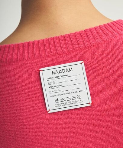 Women's Lightweight Reversible Cashmere Crewneck Sweater in Saudi Arabia