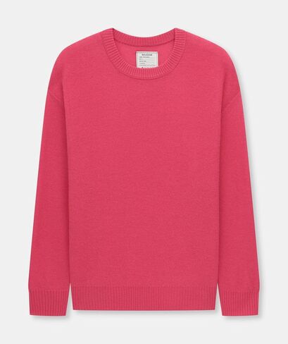 Women's Lightweight Reversible Cashmere Crewneck Sweater in Saudi Arabia