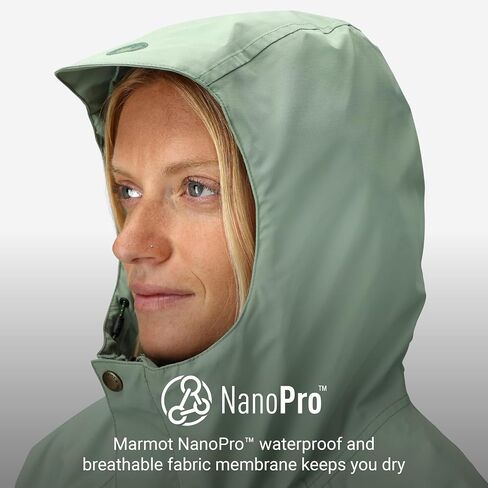 MARMOT Women's Cascade Durable & Waterproof Rain Jacket in Saudi Arabia