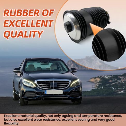 Air Suspension Spring Bag Rear Right Compatible with 2015-2020 Benz C-Class W205 Benz C250 C300 C400 C43 AMG C450 AMG C63 AMG C63 AMG S OEM 2053200225 in Saudi Arabia