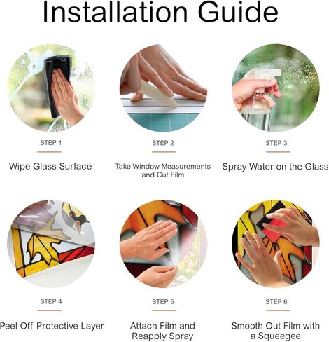 Hummingbird & Roses Stained Glass Window Film, Decorative Hummingbird & Roses Stained Glass Window Film, Hummingbird & Roses Stained Glass Window Film for Bathroom Door Heat Anti UV RA02 in Kuwait