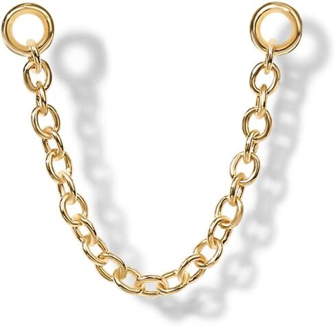 PAVOI 14K MOLD SARRINGS CONNECTOR for Women | سلسلة التدوير القابلة للتحويل لثقب مزدوج in Kuwait