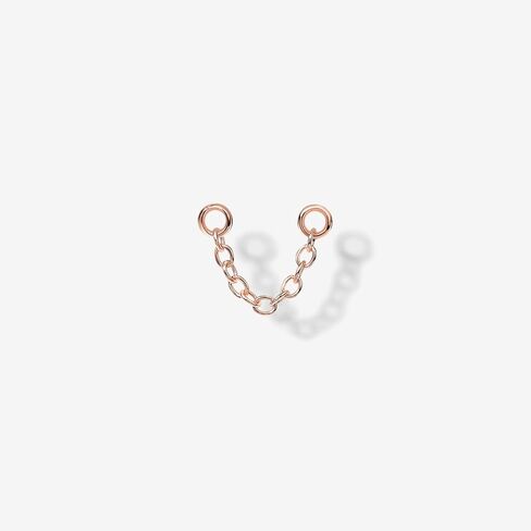 PAVOI 14K Gold Earrings Connector Chain for Women| Convertible Dangle Chain for Double Piercings in Saudi Arabia