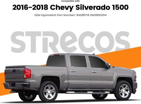 Tail Lights Compatible with 2007-2013 Chevy Silverado 1500 2500HD 3500HD GMC Sierra 2500HD 3500HD Taillight Assemblies Rear Brake Lamps Red Border (Right Passenger Side) in Kuwait