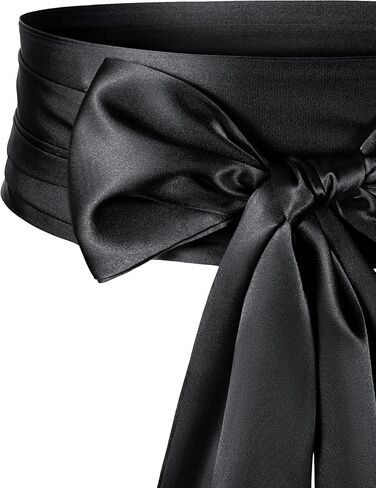 Women Satin Sash Belt Wedding Belt Party Belt For Dress Halloween Outfit Cosplay Costume Accessories in Saudi Arabia