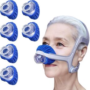 NATAKU 6-Pack Reusable CPAP‘Nasal Mask Liners Complitable for ResMed N20, C Pap Mask Covers with Breathable Fabric - Reduces Pressure Marks & Leaks for Comfort Night Sleep, Machine Washable