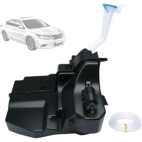28910-9HM0A Windshield Fluid Reservoir w/Sensor for 2016-2018 Nissan Maxima,2013-2018 Altima,Washer Fluid Reservoir Pump