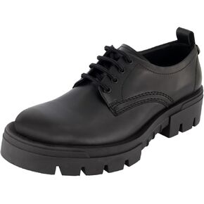 Karl Lagerfeld Paris Men's White Label Plain Toe Derby Oxford Sneaker