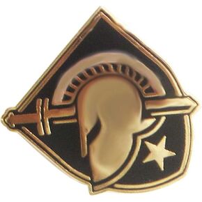 Mitchell Proffitt New West Point Black Knight Lapel Pin ، الأزرق والذهبي ، 7/8 بوصة