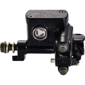 WOOSTAR Right Upper Disc Brake Cylinder Pump Replacement for 50cc 70cc 90cc 110cc 125cc 150cc 200cc 250cc ATV 4 Wheeler Quad Go Kart Motorcycle Buggy