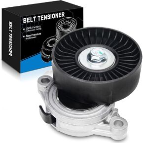 Belt Tensioner Assembly with Pulley for:-Saturn Sc 1991-1992 Sc1 1993-2002 Sc2 1993-2002 Sl 1991-2002 Sl1 1991-2002 Sl2 1991-2002 Sw1 1993-1999 1.9L OE#21006508 16452602