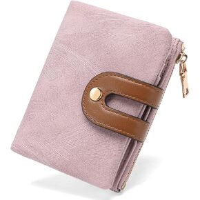 محافظ صغيرة للنساء من الجلد Bifold RFID حامل بطاقة CARTING