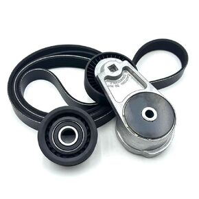 Engine Drive Belt Tensioner Idler Pulley Serpentine Belt Drive Component Kit Fit for Chrysler 200 Town & Country Dodge Avenger Grand Caravan Journey Ram C/V 2011-2019 Replace# 90K-39282D